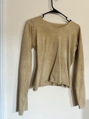 Handmade Plant-Dyed Long Sleeve Shirt